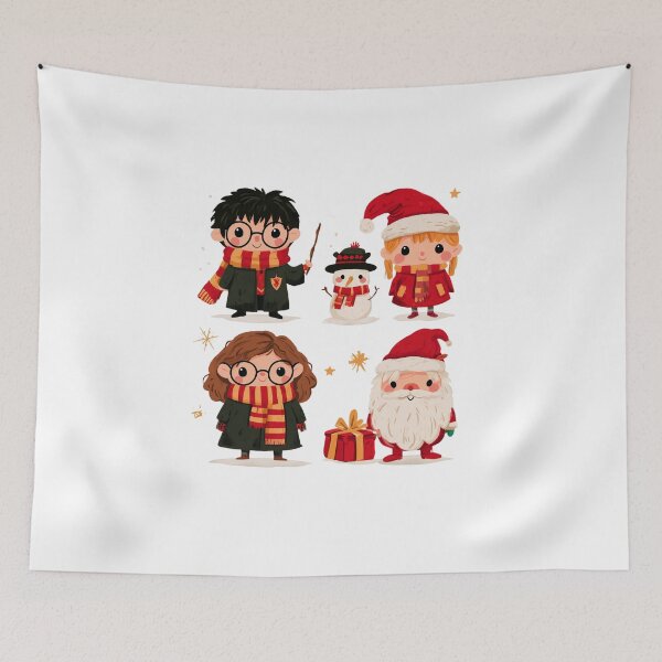 Item preview, Harry Potter - Chibi Christmas designed and sold by AKoukisOfficial.