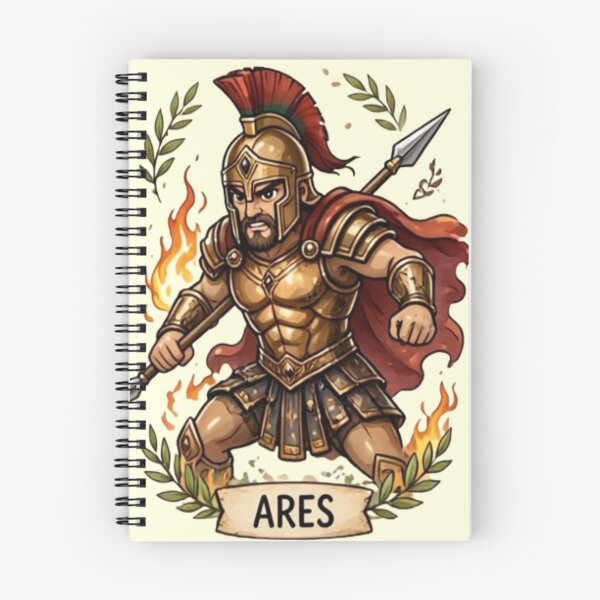 Aperçu de l'œuvre Arès • Dieu de la Guerre • Série Pouvoir Mythique créée et vendue par FABIOLART.