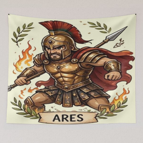 Item preview, Ares • God of War • Mythic Power Series designed and sold by FABIOLART.