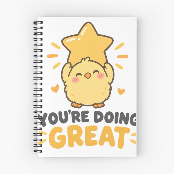 Item preview, Youre Doing Great Cute Kawaii Chick Graphic Tee designed and sold by cute stuff too.