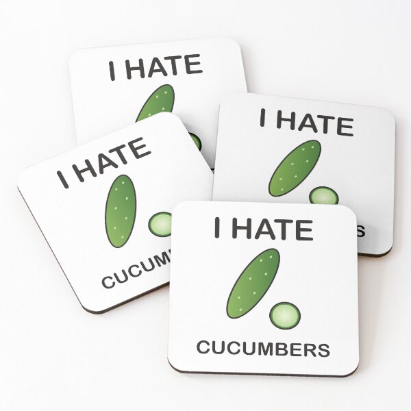 Item preview, I Hate Cucumbers - Funny Picky Eater Gift designed and sold by I HATE IT!.