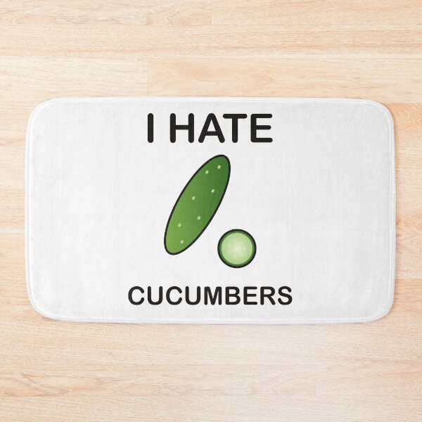 Item preview, I Hate Cucumbers - Funny Picky Eater Gift designed and sold by I HATE IT!.