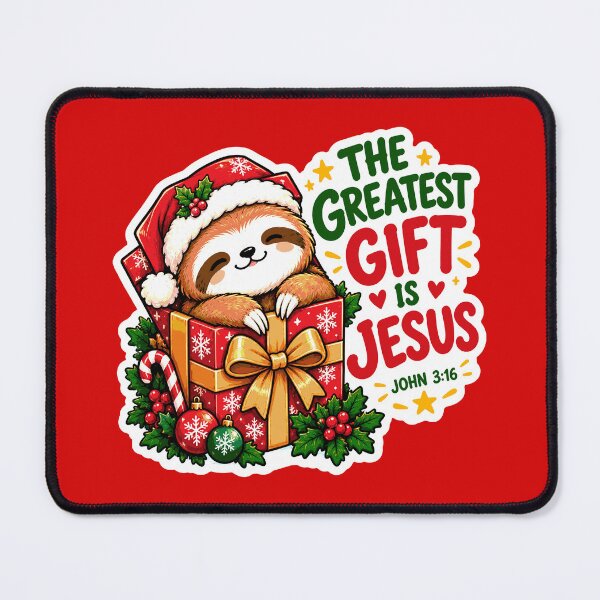 Item preview, John 3:16 The Greatest Gift is JESUS designed and sold by plushism.