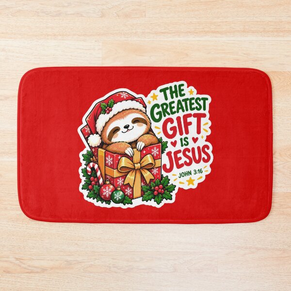Item preview, John 3:16 The Greatest Gift is JESUS designed and sold by plushism.