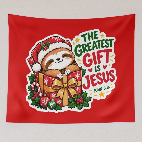Item preview, John 3:16 The Greatest Gift is JESUS designed and sold by plushism.