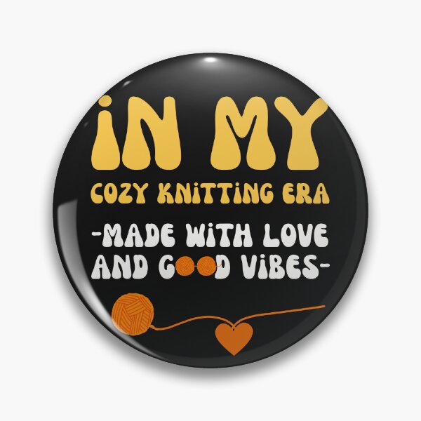 Item preview, Groovy In My Cozy Knitting Era Made With Love And Good Vibes designed and sold by mumchaosdesigns.