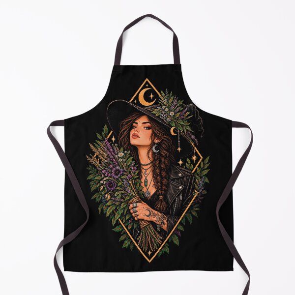 Item preview, Gothic Witch Drinking Coffee Witchy Vibes designed and sold by CrazySzoopWorld.