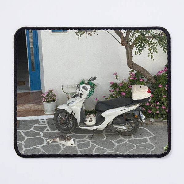 Item preview, Moped Cats designed and sold by GeekyGirlsGarb.