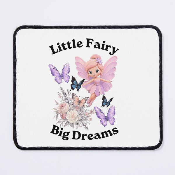 Item preview, Little Fairy Big Dreams Cute Kids Floral Art designed and sold by Founderpallavi.