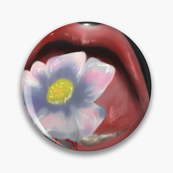 Item preview, Crimson Bite | Surreal Dark Floral designed and sold by Pulse-Mxfort.