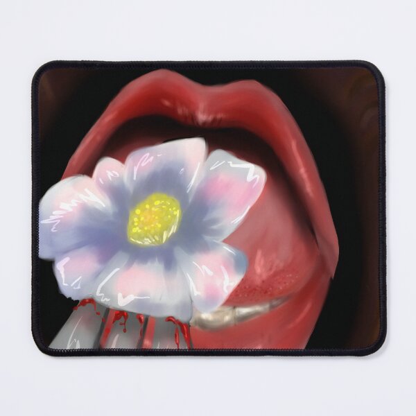 Item preview, Crimson Bite | Surreal Dark Floral designed and sold by Pulse-Mxfort.
