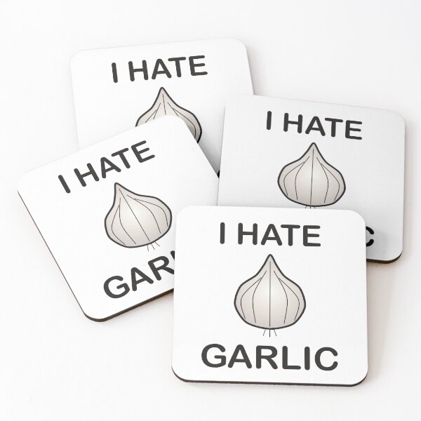 Item preview, I Hate Garlic - Funny Picky Eater Gift designed and sold by I HATE IT!.