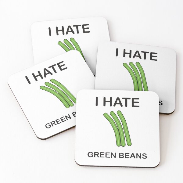 Item preview, I Hate Green Beans - Funny Picky Eater Gift designed and sold by I HATE IT!.
