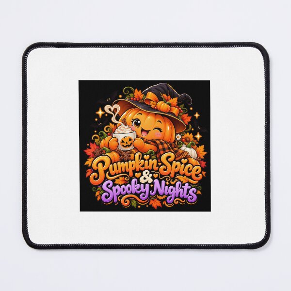 Item preview, Pumpkin Spice & Spooky Nights Halloween T-Shirt – Cute Pumpkin Coffee Design designed and sold by dressyside.