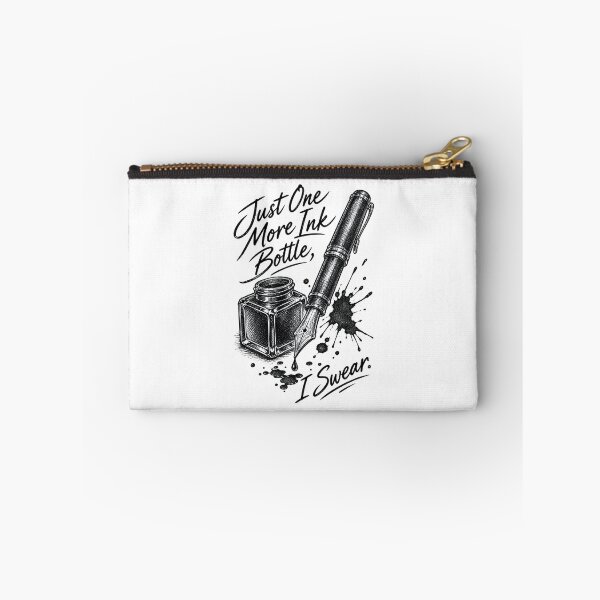 Item preview, Just One More Ink Bottle I Swear Fountain Pen Art designed and sold by CrazySzoopWorld.