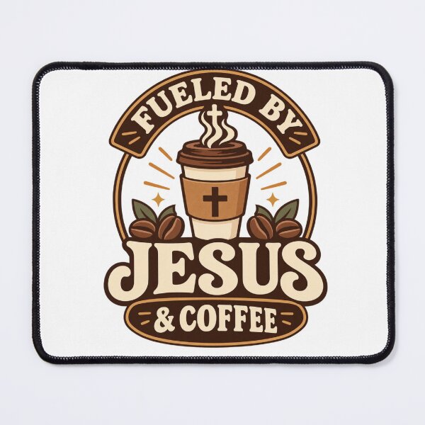 Item preview, Fueled by Jesus and Coffee – Christian Coffee Lover designed and sold by Obinne.