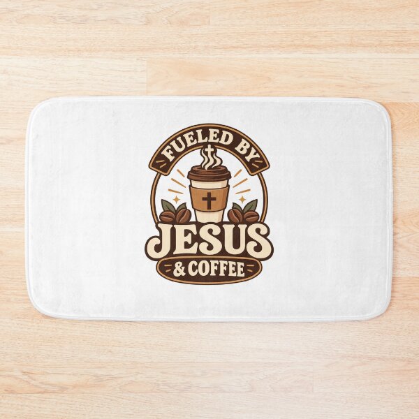 Item preview,  Fueled by Jesus and Coffee – Christian Coffee Lover  designed and sold by Obinne.