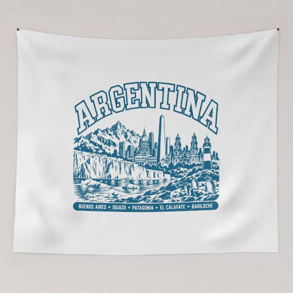 Item preview, Argentina Retro | Travel, Cities & Landscapes designed and sold by EdwinkOne.