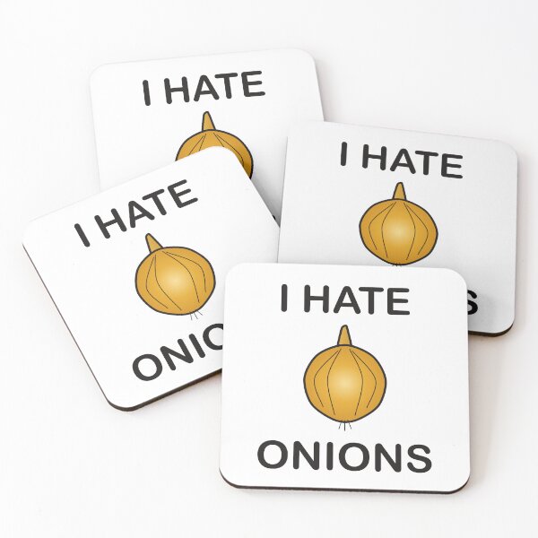 Item preview, I Hate Onions - Funny Picky Eater Gift designed and sold by I HATE IT!.
