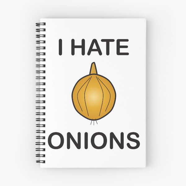 Item preview, I Hate Onions - Funny Picky Eater Gift designed and sold by I HATE IT!.