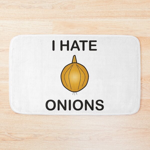 Item preview, I Hate Onions - Funny Picky Eater Gift designed and sold by I HATE IT!.