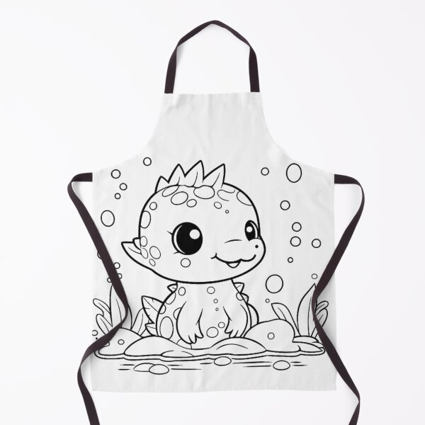 Item preview, Cute Baby Dinosaur Coloring Page Line Art designed and sold by Founderpallavi.
