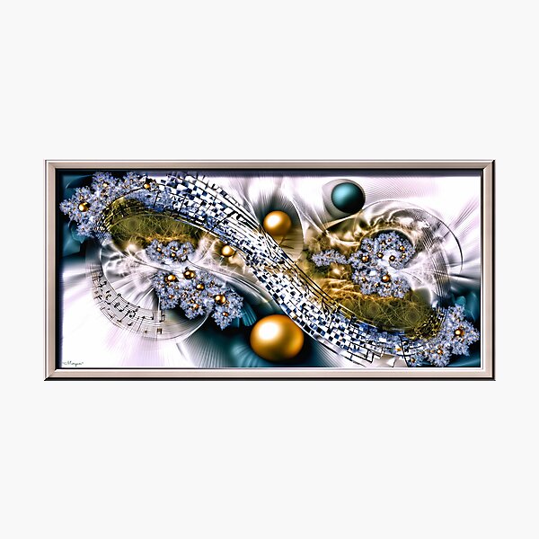 Item preview, Music Abstract Wall Art designed and sold by Dream Mythos Studios.