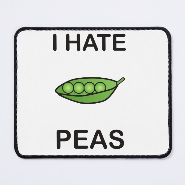 Item preview, I Hate Peas - Funny Picky Eater Gift designed and sold by I HATE IT!.