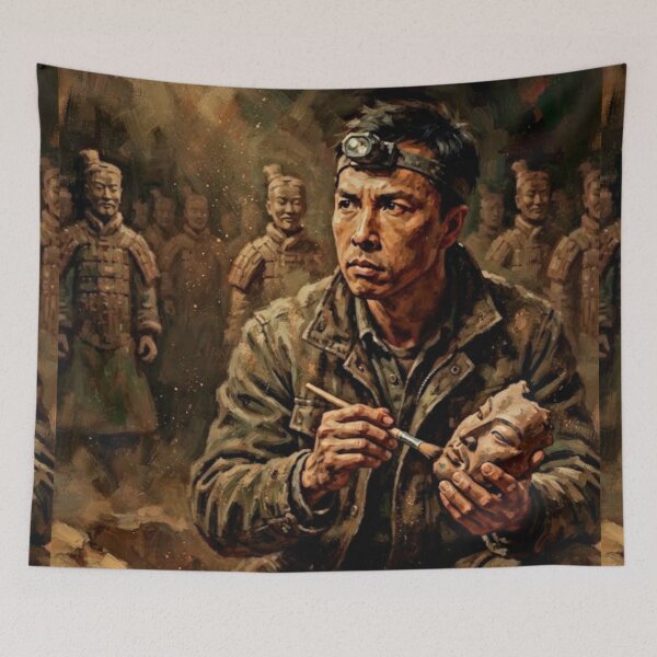 Item preview, Mysteries of the Terracotta Warriors Fine Art Tribute designed and sold by Art's Diner.
