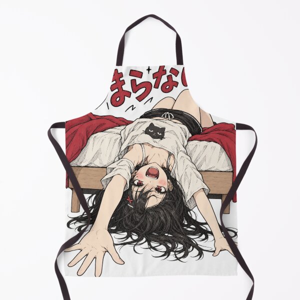 Item preview, Cute Anime Girl Grumpy Design designed and sold by chookiebookie.