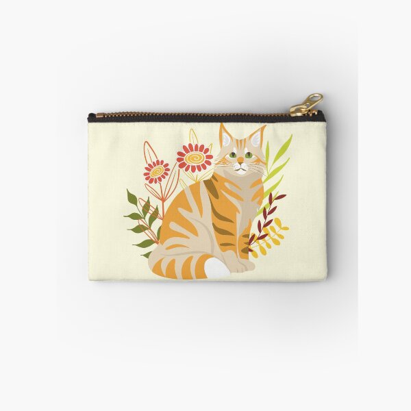 Item preview, Ginger Maine Coon Cat designed and sold by IvysCreativityHouse.