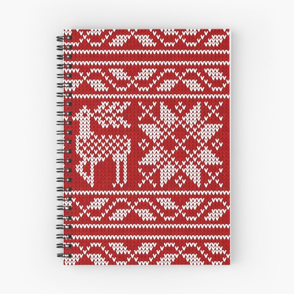 Item preview, Scandinavian red sweater knit with deers designed and sold by Art of Sun.