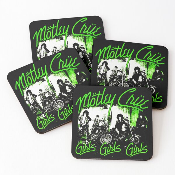 Item preview, Motley Crue Green and White Typography designed and sold by bindrimtog66.