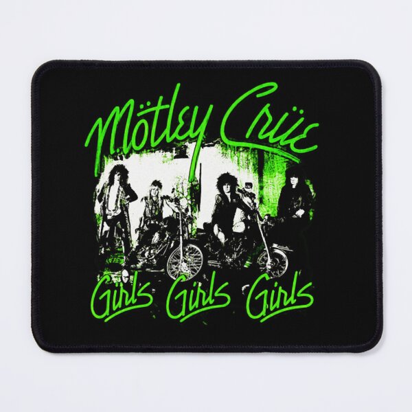 Item preview, Motley Crue Green and White Typography designed and sold by bindrimtog66.