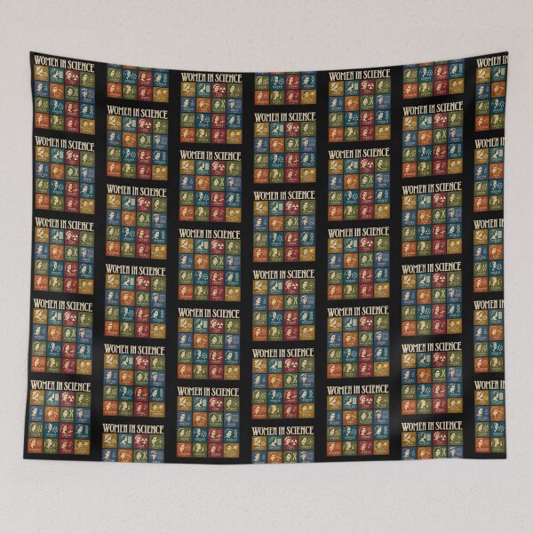 Item preview, Women in science vintage grid poster designed and sold by Jyoti  Rajput.