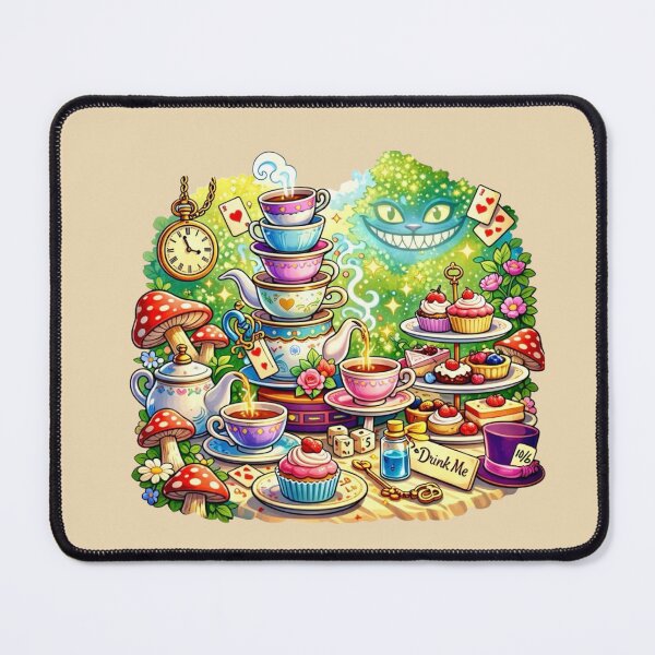 Item preview, Mad Tea Party - Whimsical Wonderland designed and sold by Myra365Art.