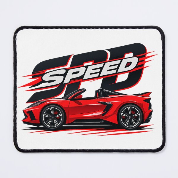Item preview, Speed Red Sports Car Racing designed and sold by Zenith-Co.