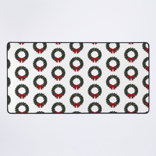 Item preview, Christmas Wreath with Red Bow Pinecones designed and sold by AIG - Andrei Ilie Graphics.