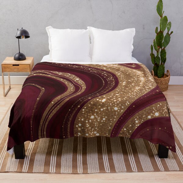 Item preview, Trendy Luxury Gold Burgundy Collection designed and sold by TrendyDesigne412.