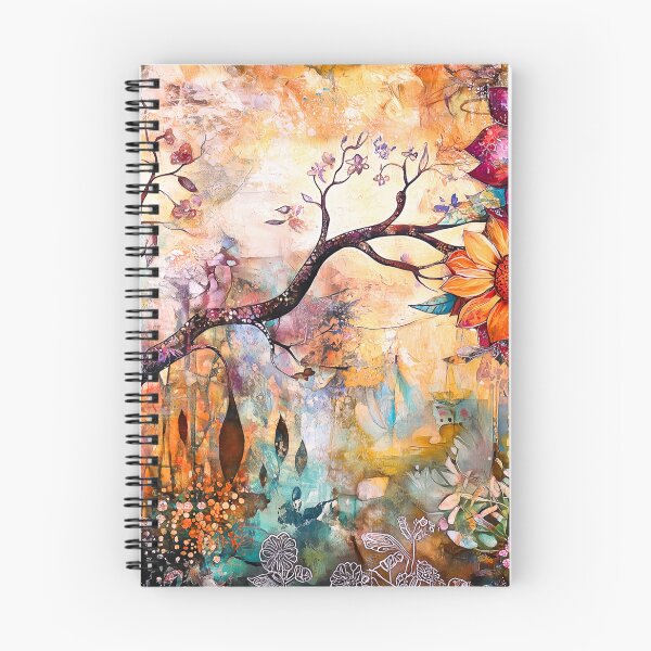 Item preview, April Flowers Abstract Wall Art designed and sold by Dream Mythos Studios.