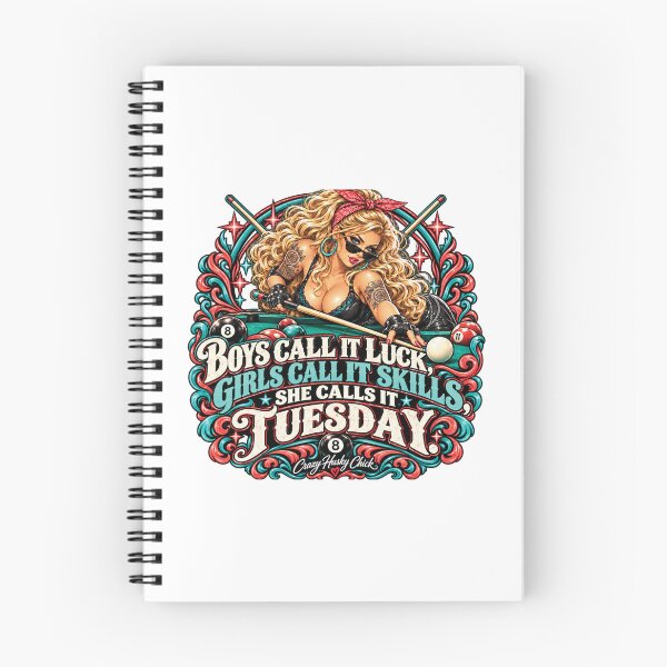 Item preview, Boys Call It Luck Girls Call It Skills She Calls It Tuesday | Blonde Pool Player Design designed and sold by Crazyhuskychick.