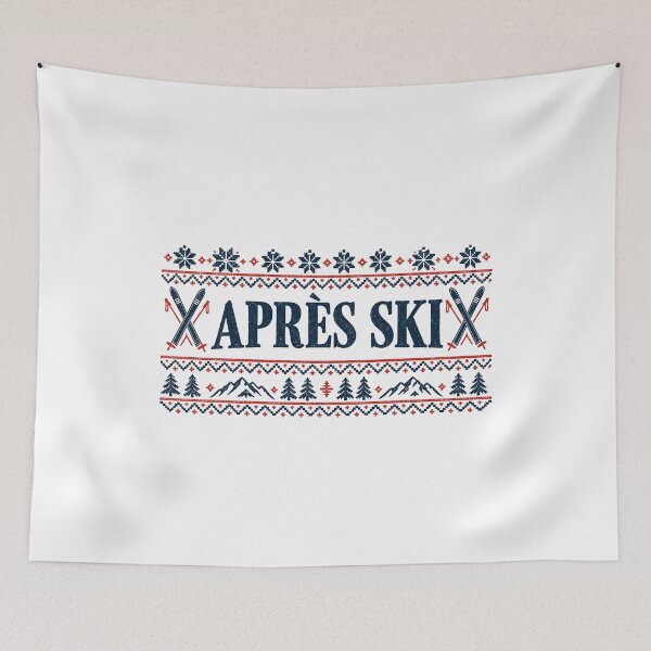 Item preview, Apres Ski Alpine Design designed and sold by CampAndCoast.