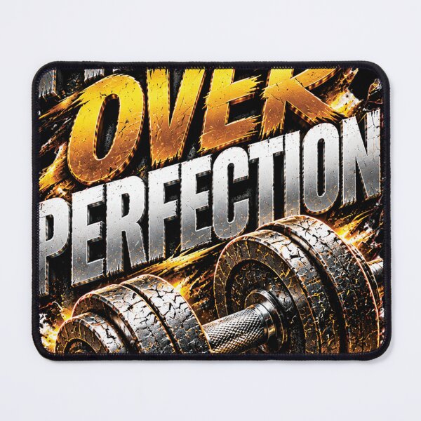 Item preview, Progress Over Perfection | Gym Motivation Workout Design designed and sold by M. Mamdouh Artworks.