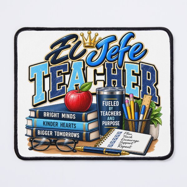 Item preview, El Jefe Teacher designed and sold by JJShirtz.