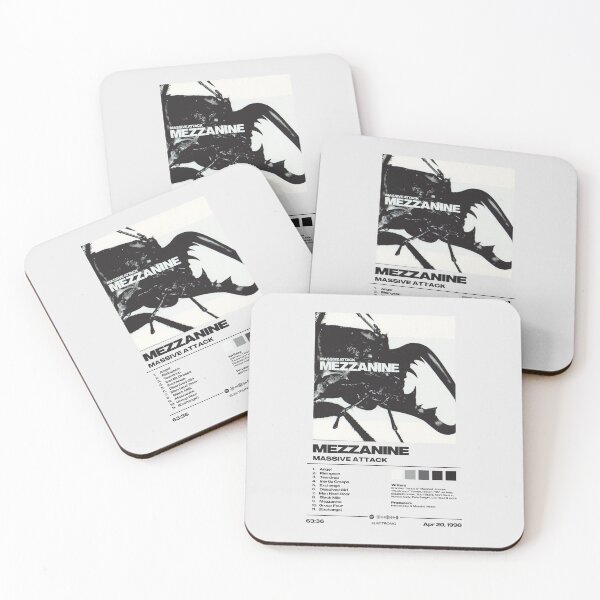 Item preview, Mezzanine by Massive Attack - Tracklist Art designed and sold by FourthWall Prints.