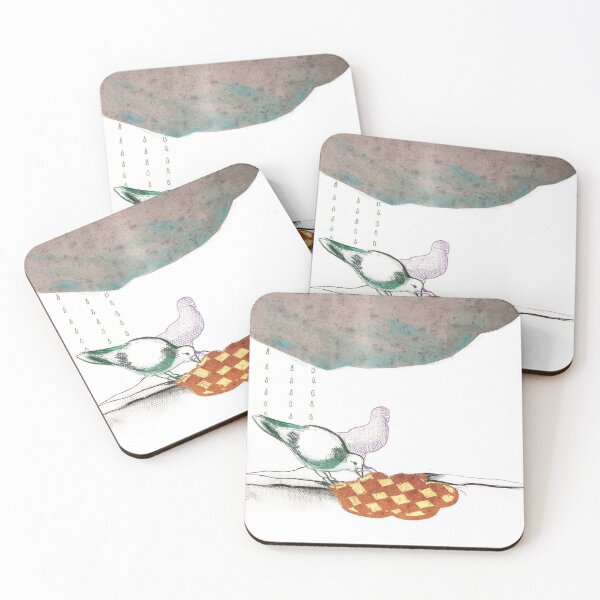 Item preview, birds in the rain designed and sold by BarbarBC.
