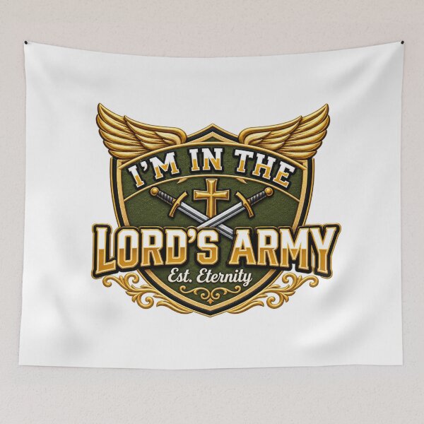 Item preview, I’m in the Lord’s Army designed and sold by LizHumorComics.