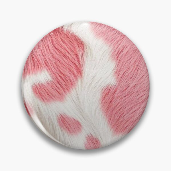 Item preview, Pink Cow Print Faux Fur Texture – Cute Animal Pattern Design designed and sold by EatPrayLive.