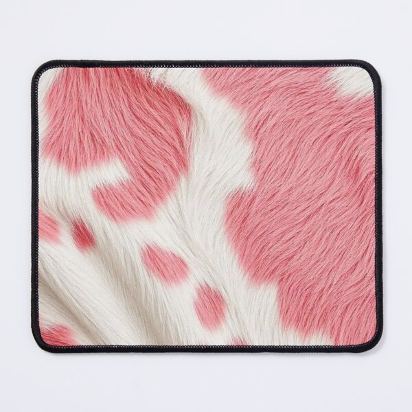 Item preview, Pink Cow Print Faux Fur Texture – Cute Animal Pattern Design designed and sold by EatPrayLive.