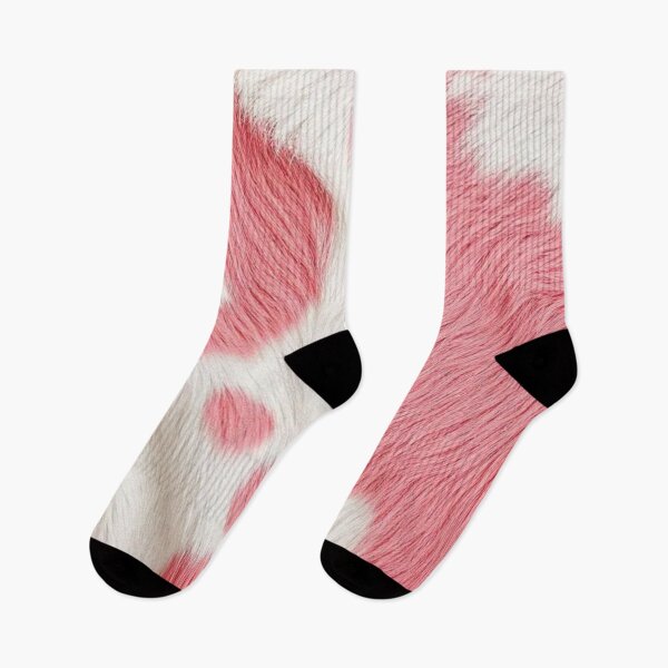 Item preview, Pink Cow Print Faux Fur Texture – Cute Animal Pattern Design designed and sold by EatPrayLive.